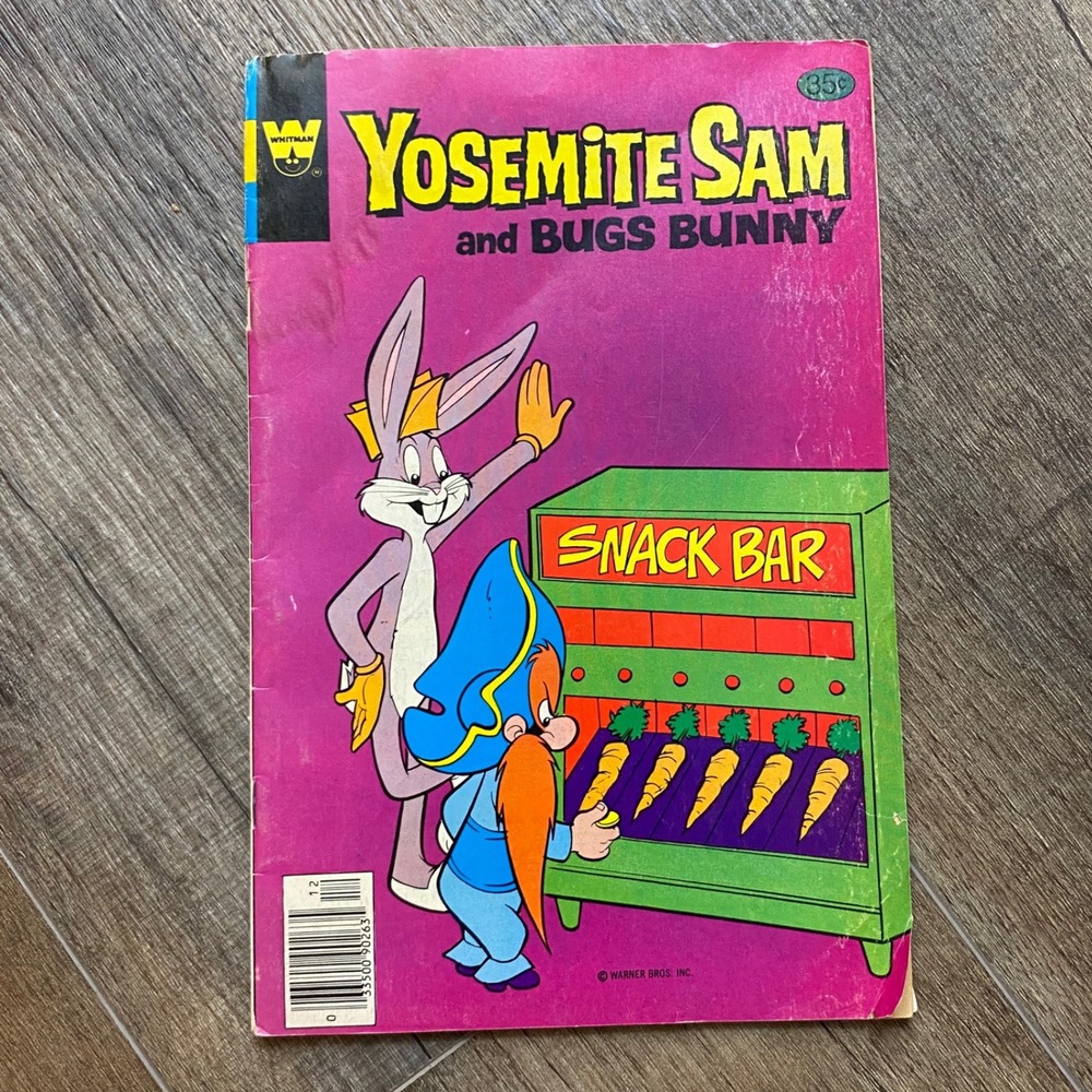 Whitman Yosemite Sam and Bugs Bunny Comic Book Vintage 1970s Looney Tunes
